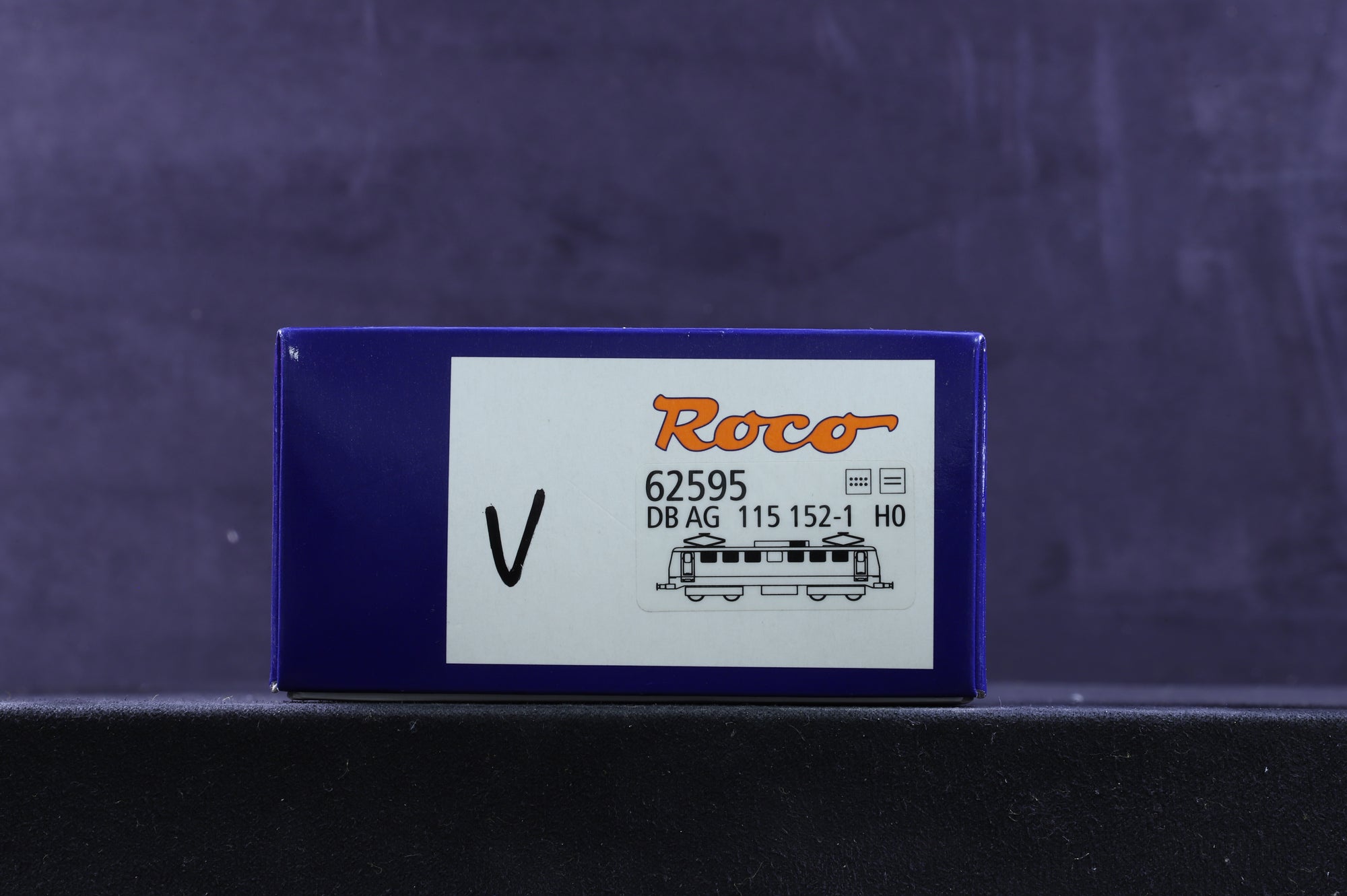 Roco HO 62595 BR115 115152-1 in Large Logo DB Red