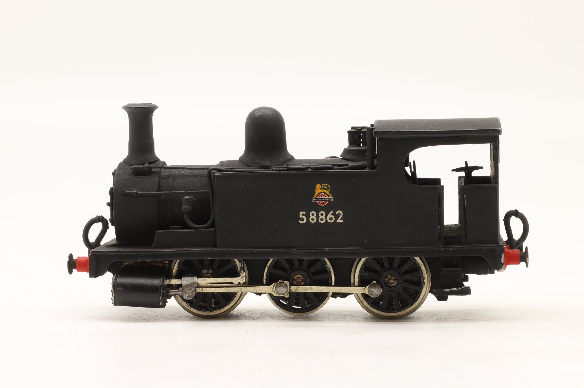 GEM OO LYR Class 24 Aspinall Dock Shunter '58862' BR Black E/C Kit Built