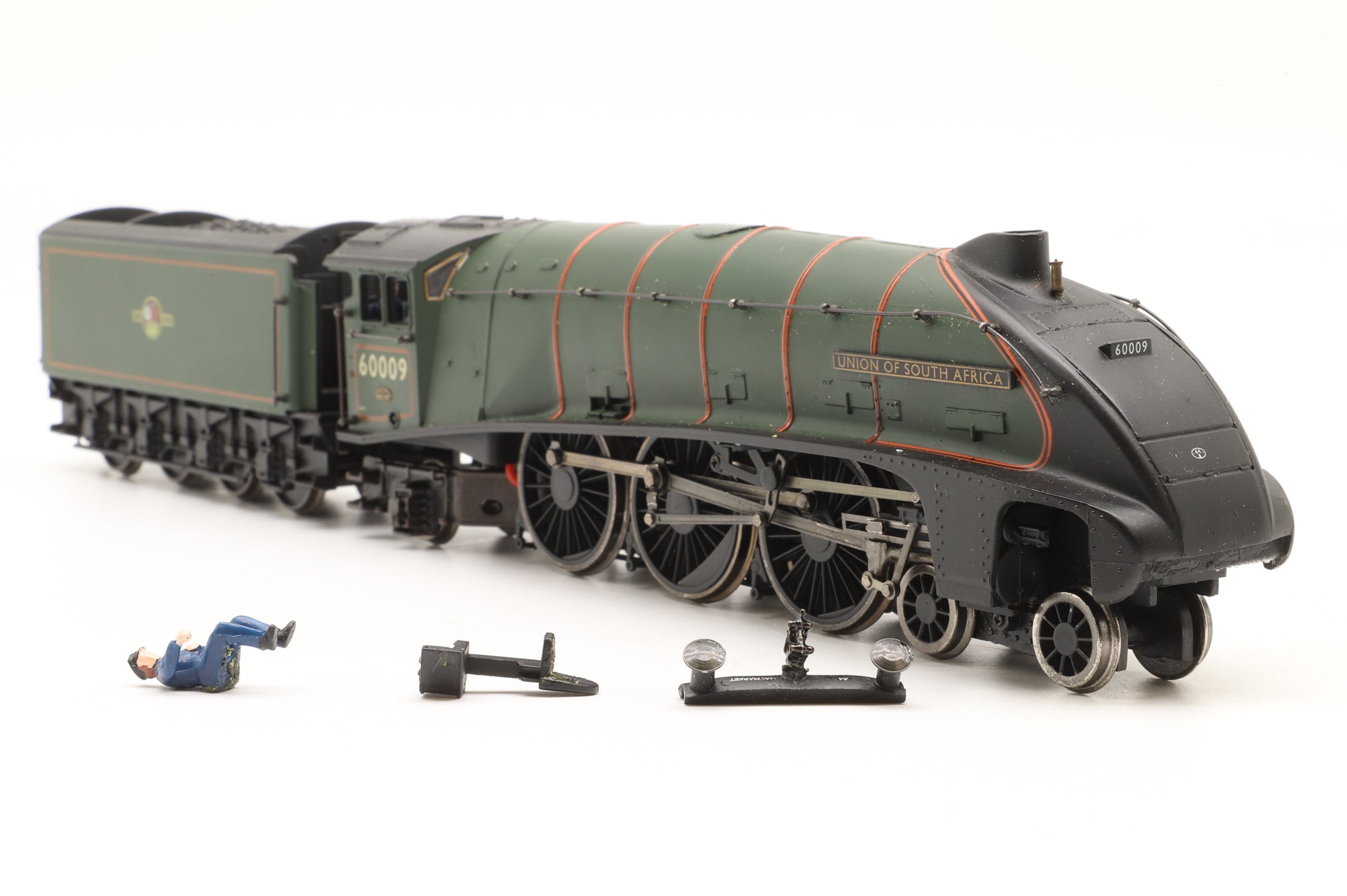 WORKSHOP Bachmann OO Class A4 '60009' 'Union Of South Africa' BR Green L/C DCC Sound