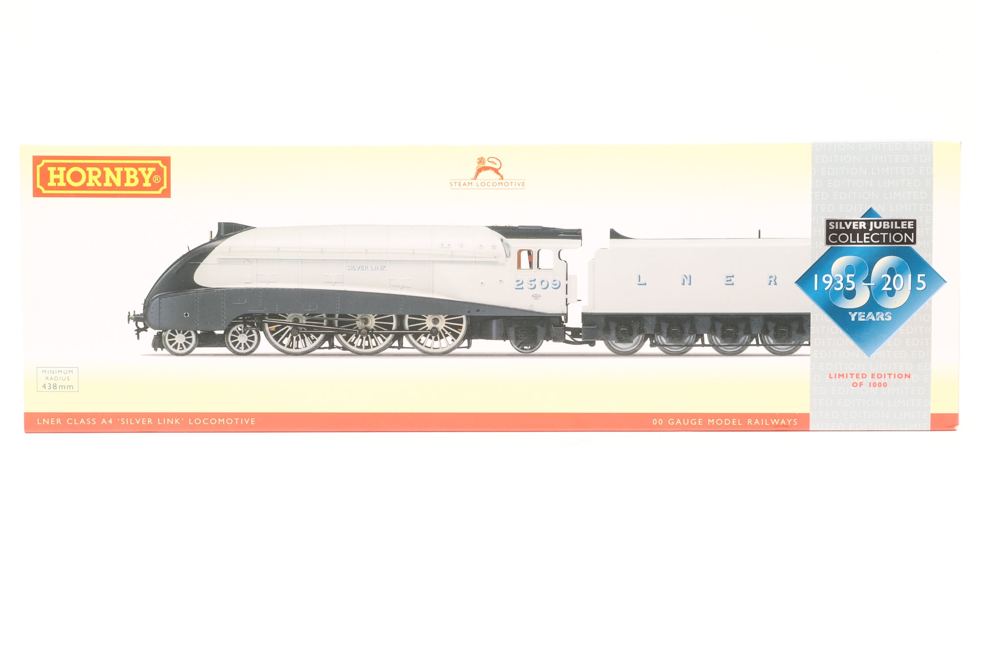Hornby OO R3306 Class A4 2509 'Silver Link' in LNER Silver