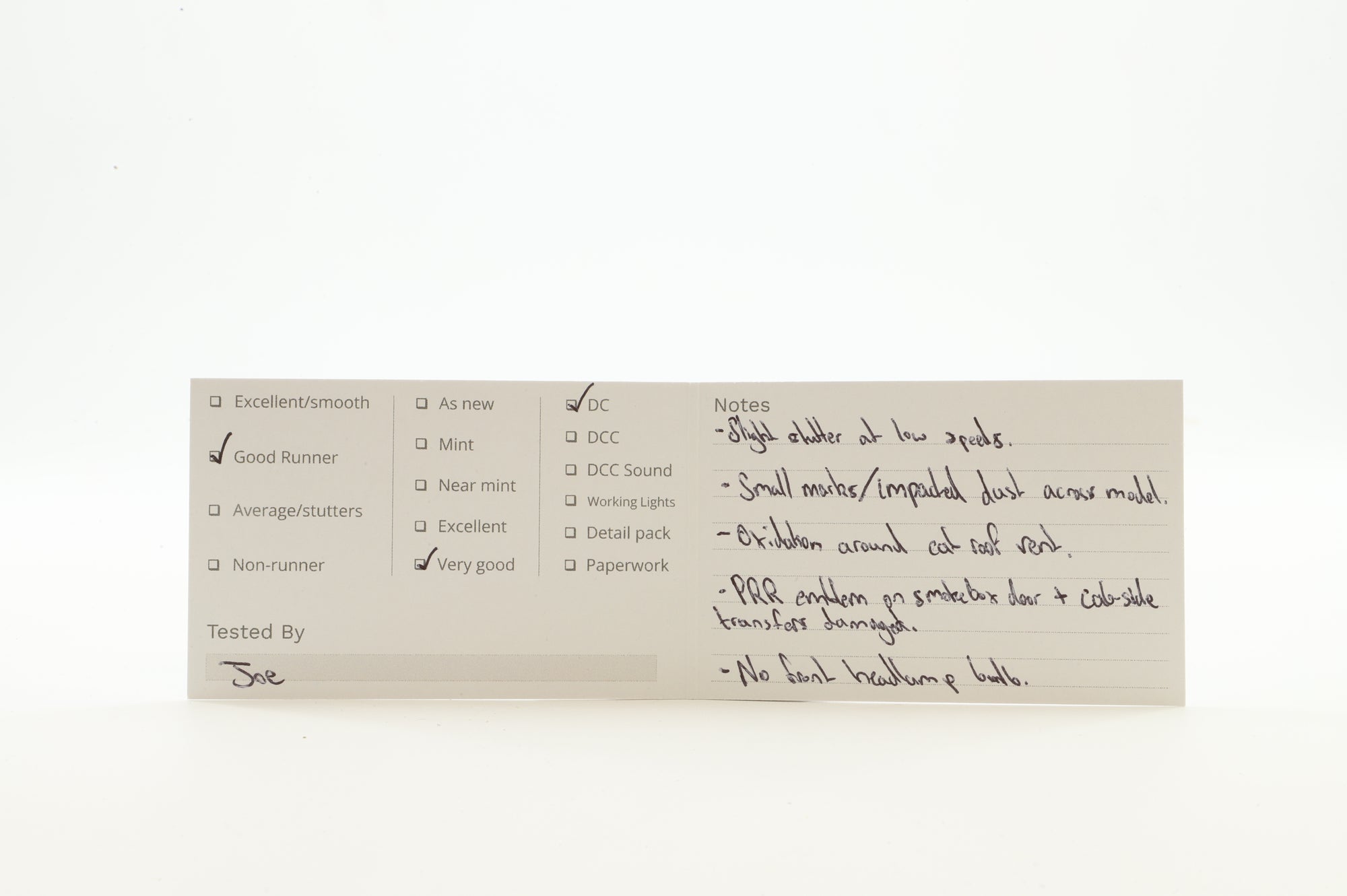 Precision Scale HO Brass 15708.2 Steam Loco PRR Class K4s 4-6-2 Unnumbered - Tuscan Red w/ decals