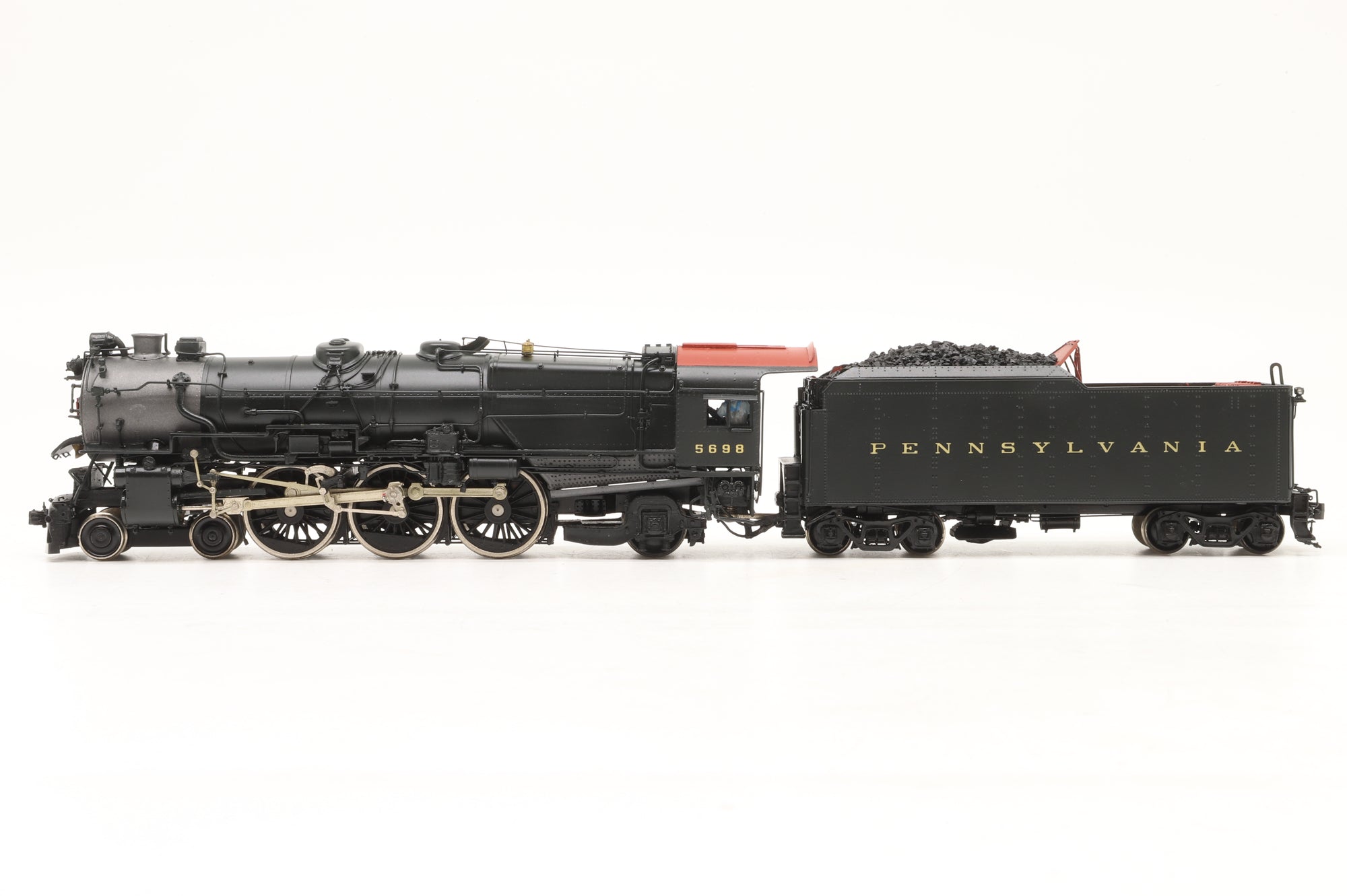 Key Imports HO Brass Pennsylvania K-5 4-6-2 Pacific '5698' Steam Locomotive DCC Sound Factory Painted