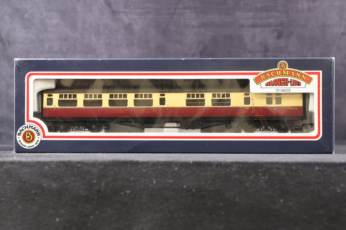 Bachmann OO Rake Of 4 63ft Bulleid Crimson &amp; Cream Coaches