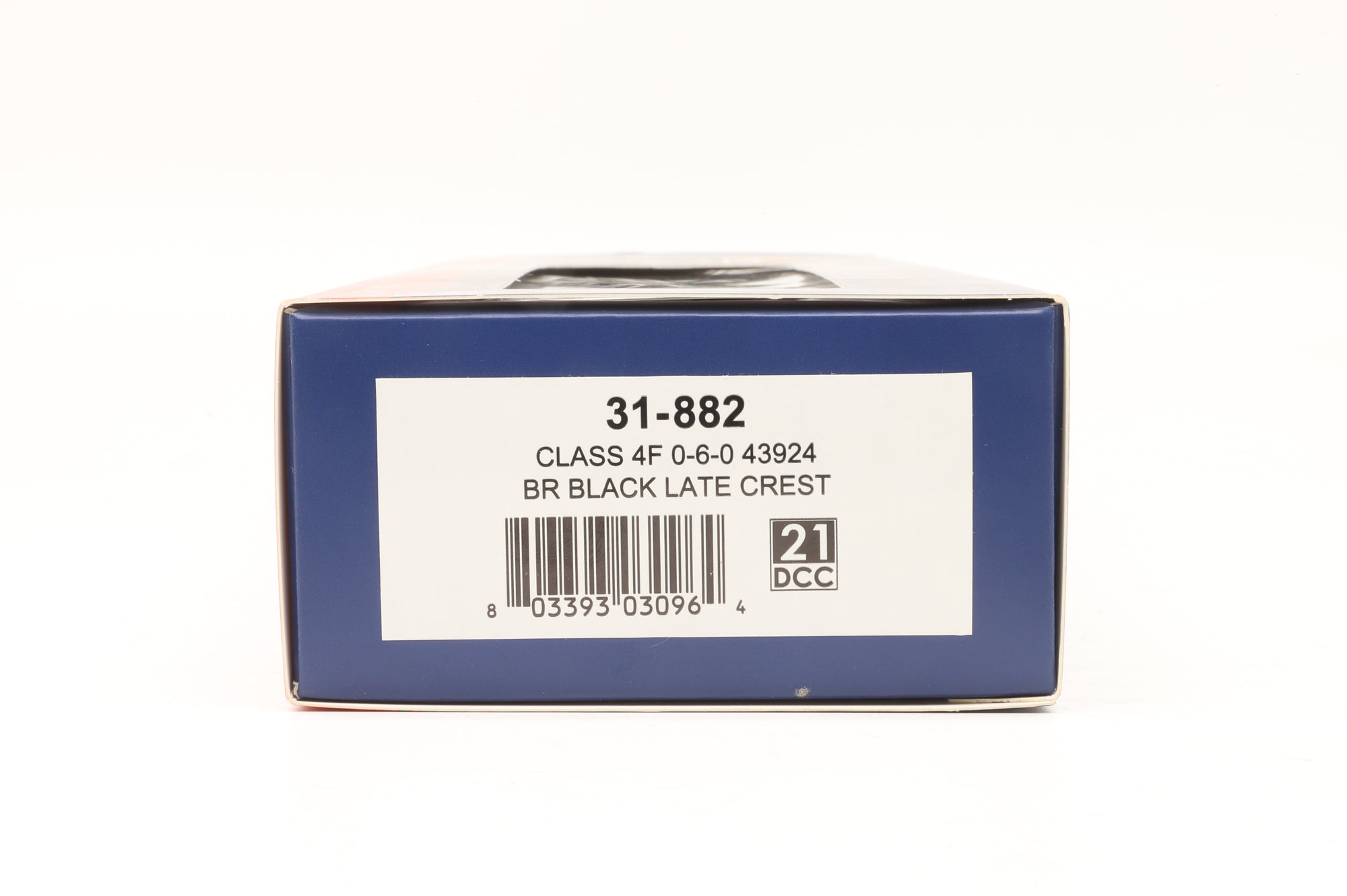 Bachmann OO 31-882 Class 4F '43924' BR Black Late Crest