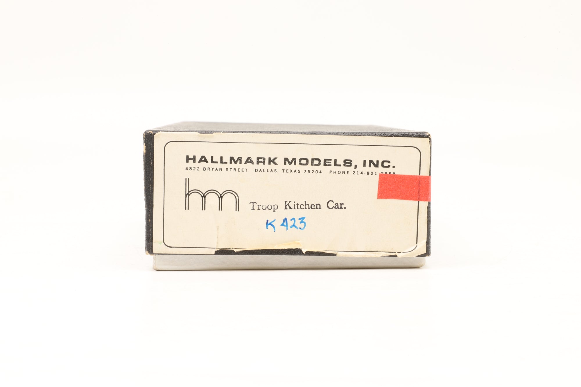 Hallmark Models HO Brass Troop Kitchen Car