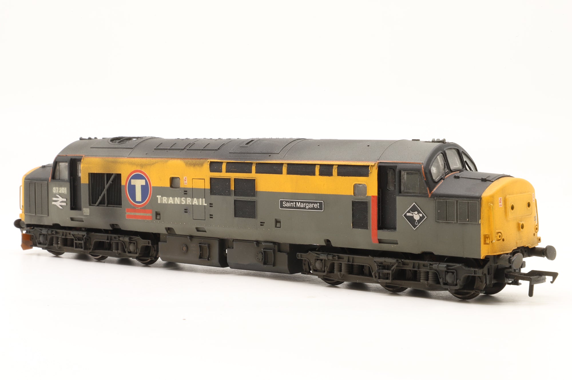 Bachmann OO 32-780 Class 37/0 '37201' Resprayed & Renumbered Weathered DCC Fitted
