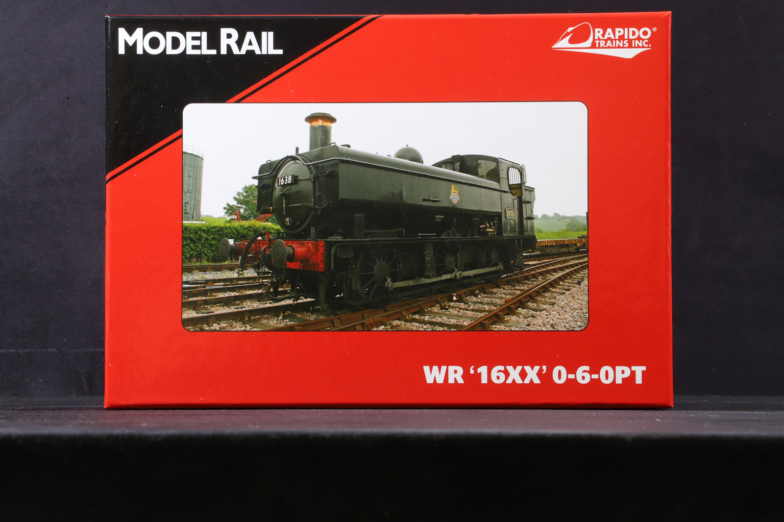 Model Rail/Rapido OO MR-301B Class 16XX No.1623 in BR Black w/ Early Crests
