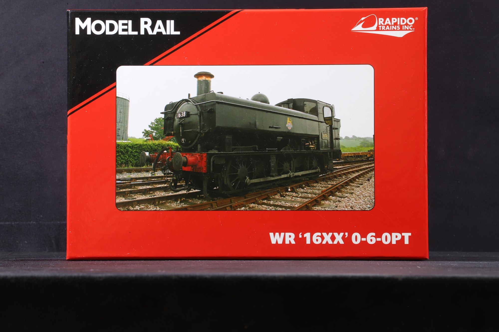 Model Rail/Rapido OO MR-301B Class 16XX No.1623 in BR Black w/ Early Crests