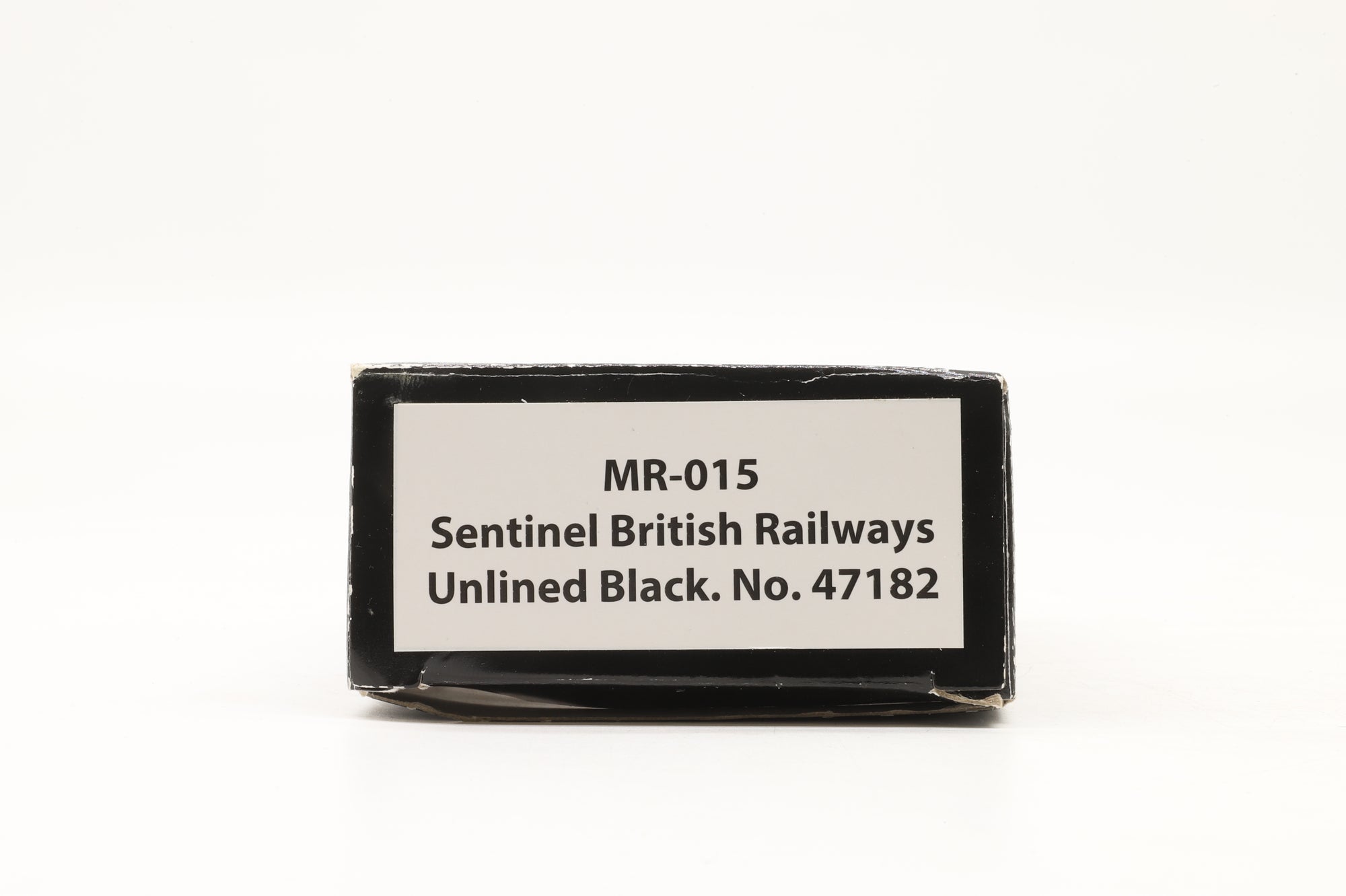 Model Rail OO MR-015 Sentinel Y1/Y3 47182 in BR Black w/ Early Gill Sans Lettering
