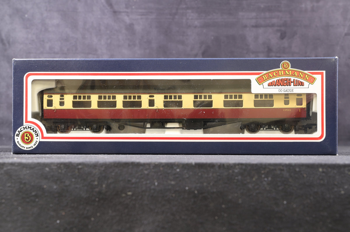 Bachmann OO Rake Of 4 63ft Bulleid Crimson &amp; Cream Coaches