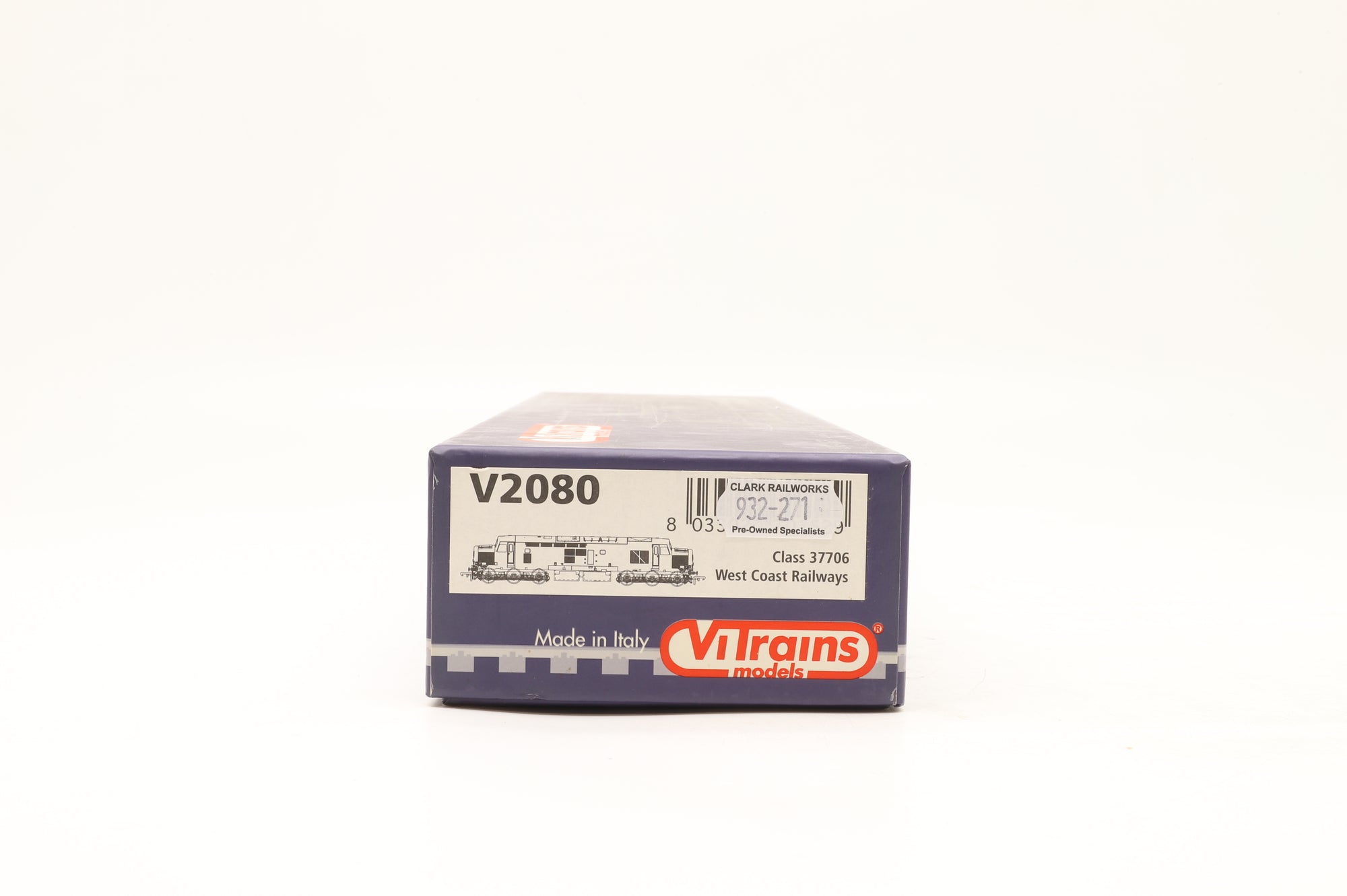 ViTrains OO V2080 Class 37 37706 in West Coast Railways Livery
