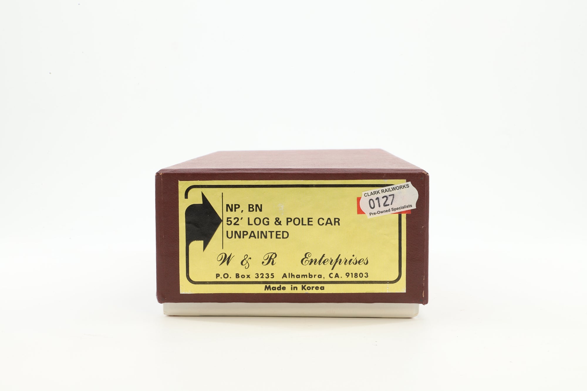W&R Enterprises HO Brass 3235 Log & Pole Car NP 52' '62005'
