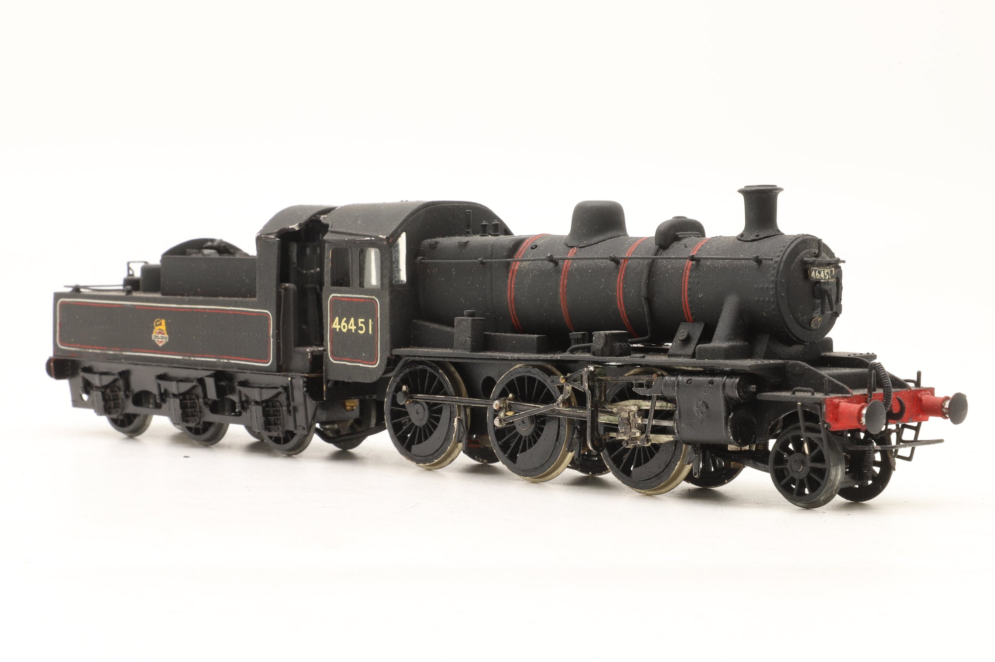 Nu-Cast OO E323 LMS Ivatt 2-6-0 '46451' BR Lined Black E/C Kit Built