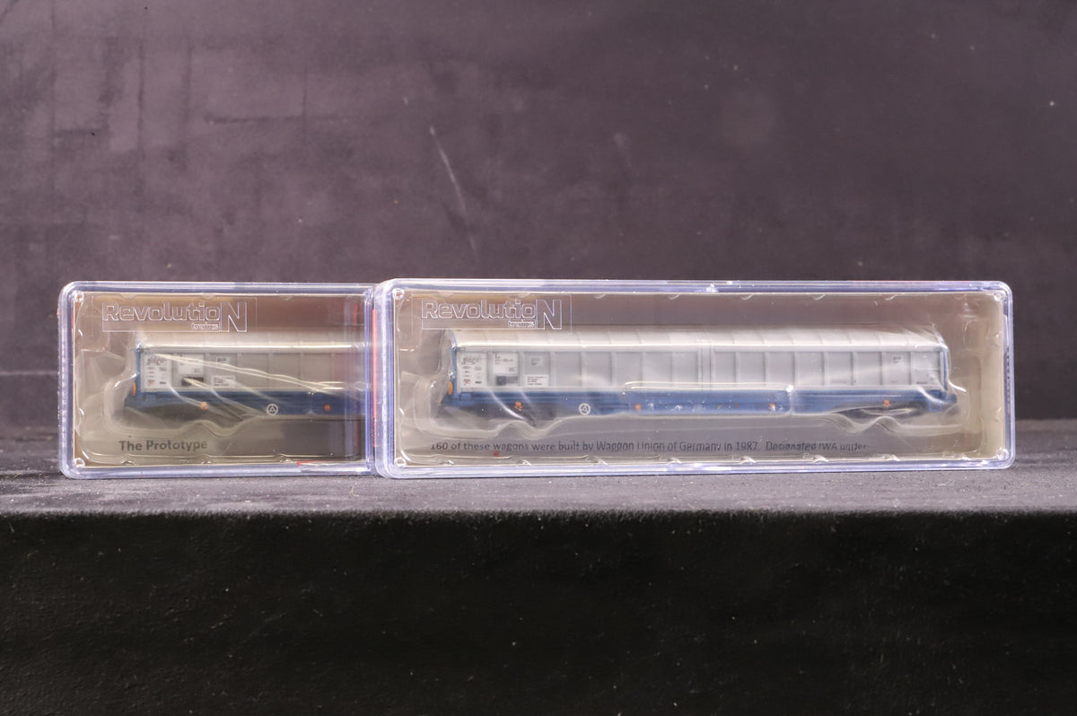 Revolution Trains N IWA-Unbranded IWA Holdall Vans Twin Pack