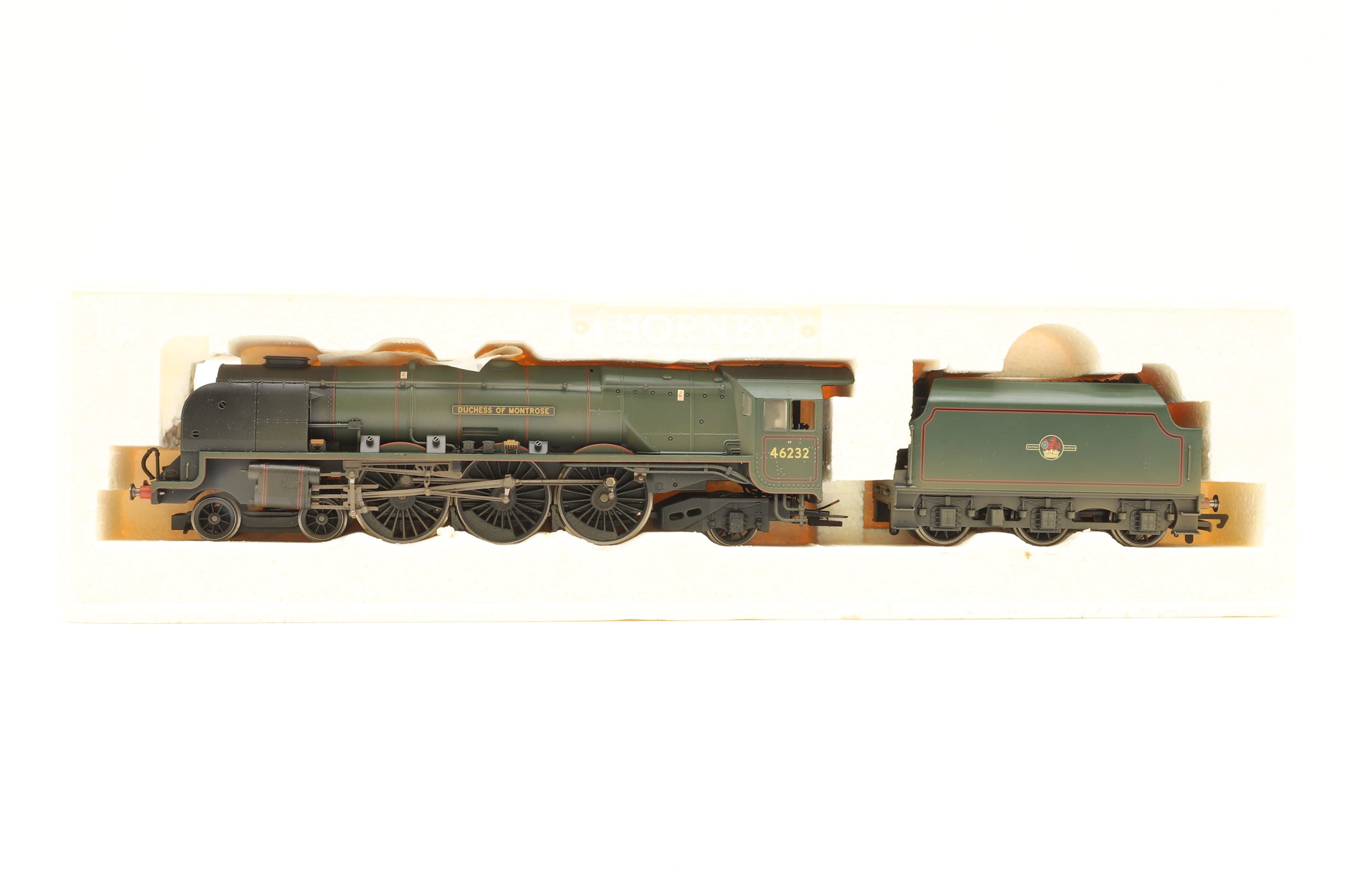 Hornby OO R2446 Duchess Class 46232 'Montrose' in BR Green w/ Late Crests