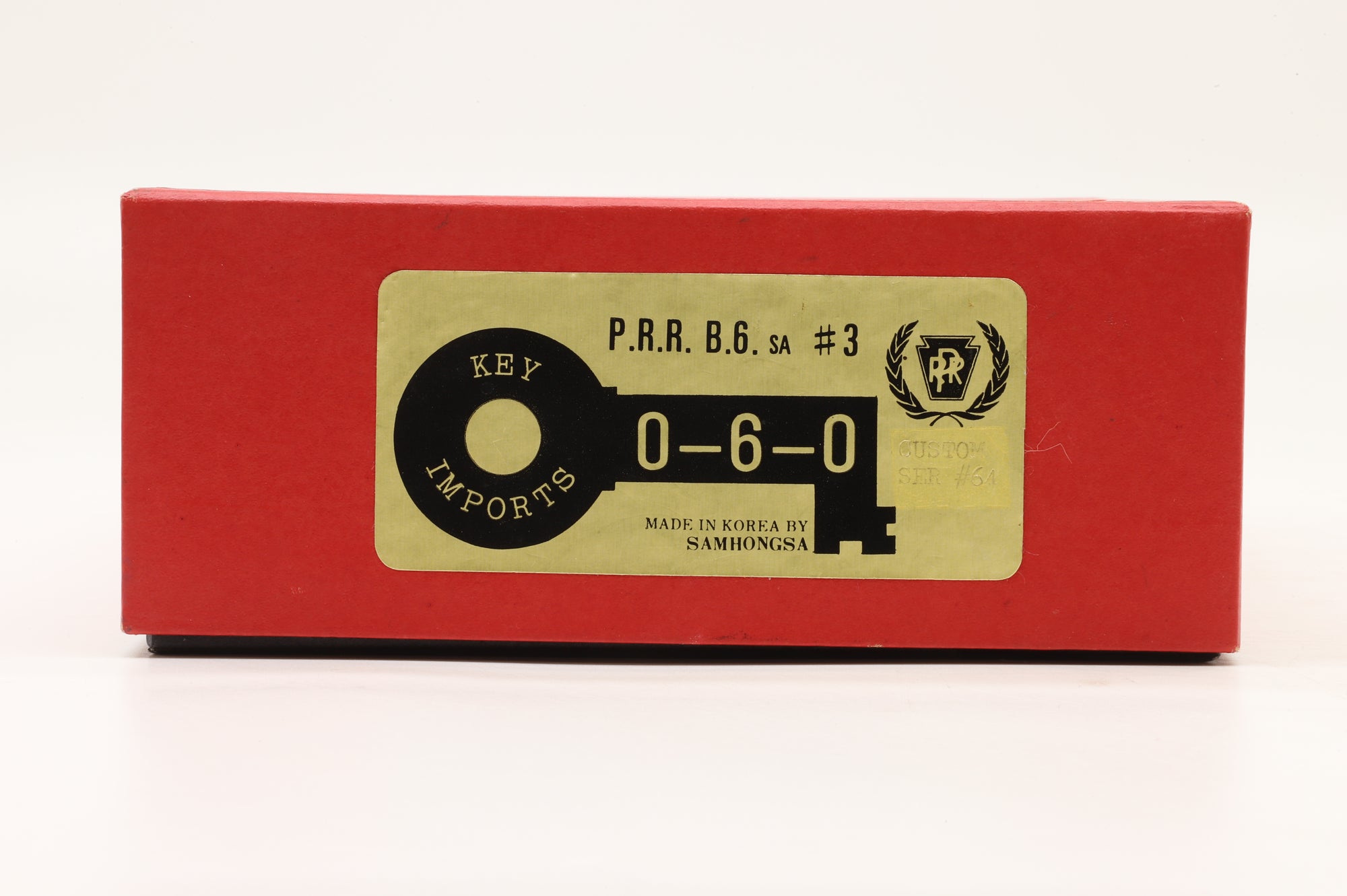 Key Imports HO Brass PRR B-6 SA 0-6-0 #3