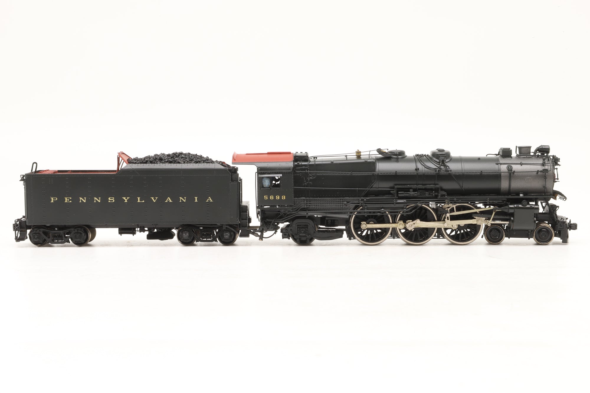 Key Imports HO Brass Pennsylvania K-5 4-6-2 Pacific '5698' Steam Locomotive DCC Sound Factory Painted