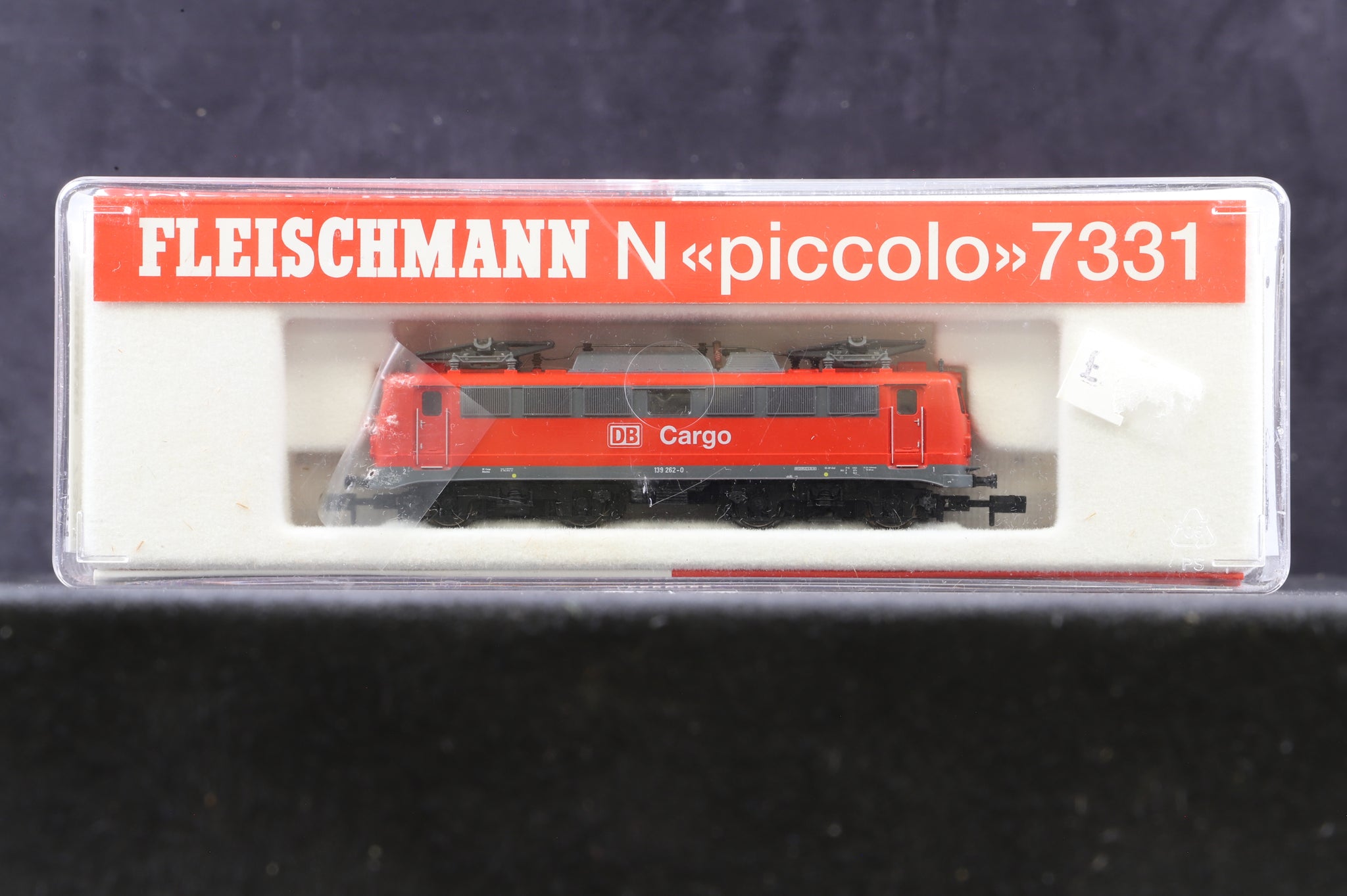 Fleischmann 7331 Locomotive Électrique Série 139 262-0 DB CARGO Échelle Fleischmann 7331 Locomotive Électrique Série 139 262-0 DB CARGO Échelle