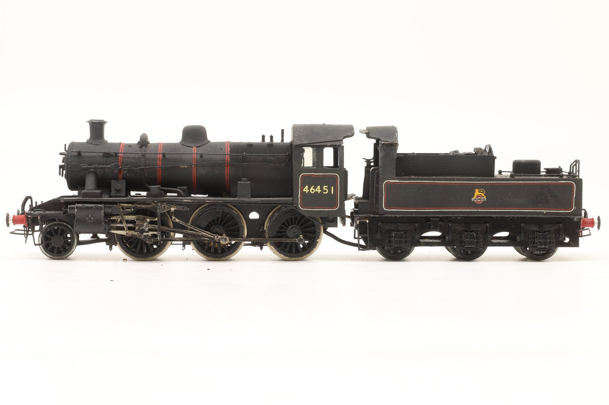 Nu-Cast OO E323 LMS Ivatt 2-6-0 '46451' BR Lined Black E/C Kit Built