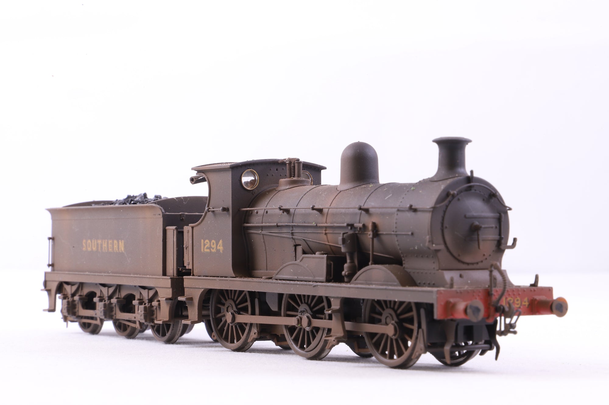 Bachmann OO 31-461A C Class 1294 in SR Black w/ Sunshine Lettering - DCC Sound & TMC Weathered