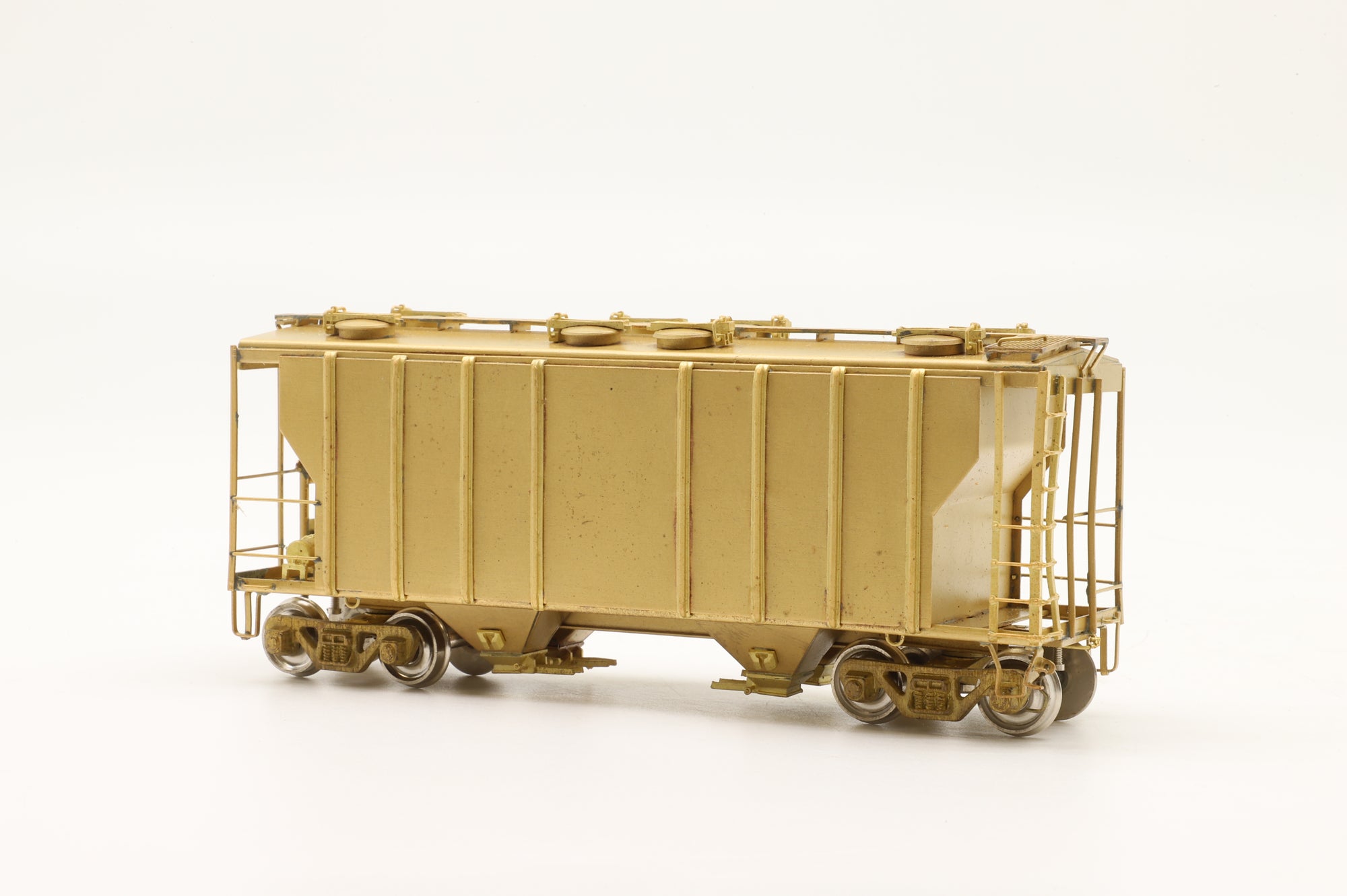 Nickel Plate Products HO Brass B&O 100T Covered Hopper Car Unpainted