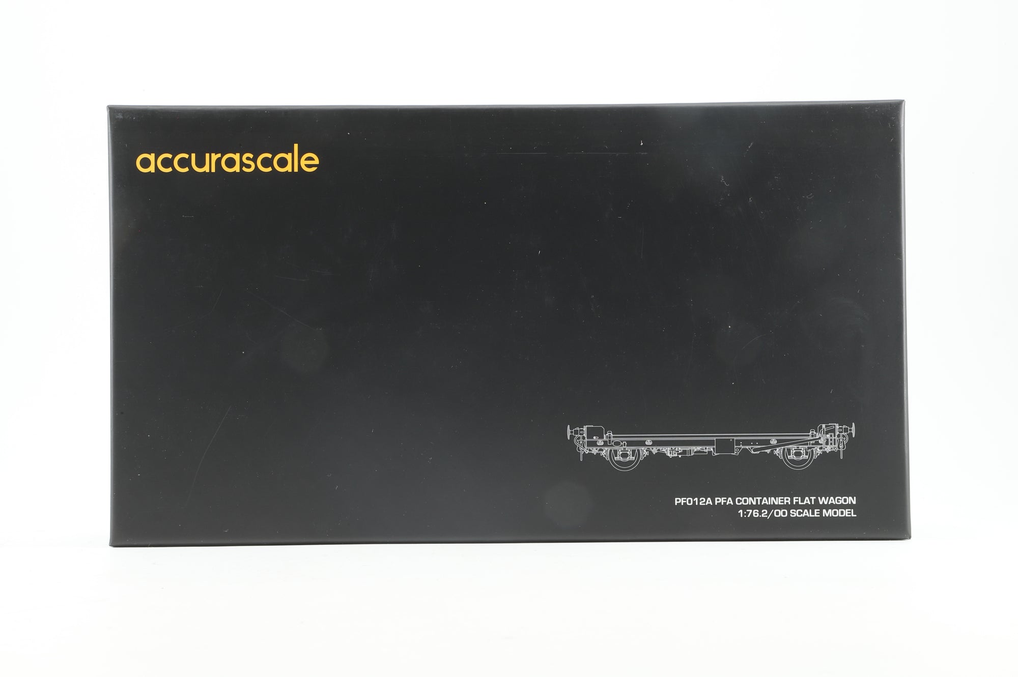 Accurascale OO ACC2080-DRS-N Triple Pack of PFO12A PFA Container Flat Wagons