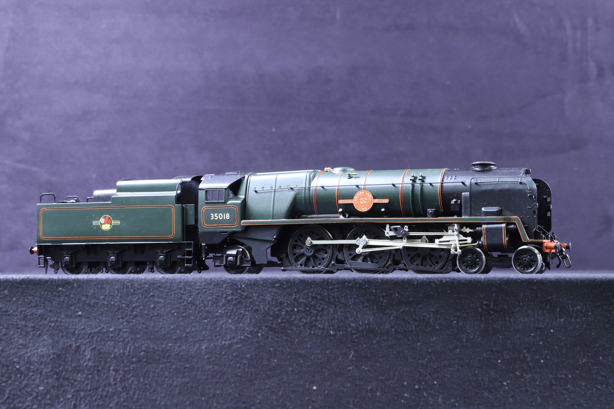 Model Loco OO Kit Built BR Rebuilt Merchant Navy Class 35018 'British ...