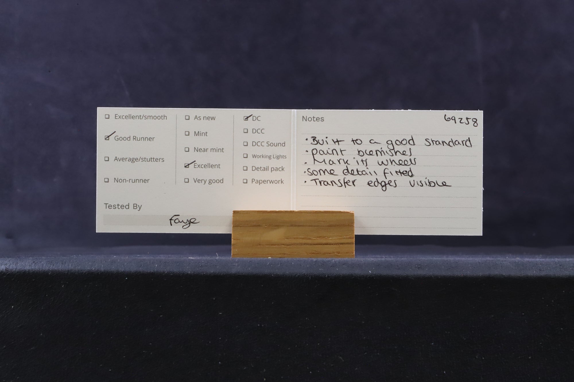 South Eastern Finecast OO FC207 LNER N5 Class '69258' BR Black E/C Kit Built