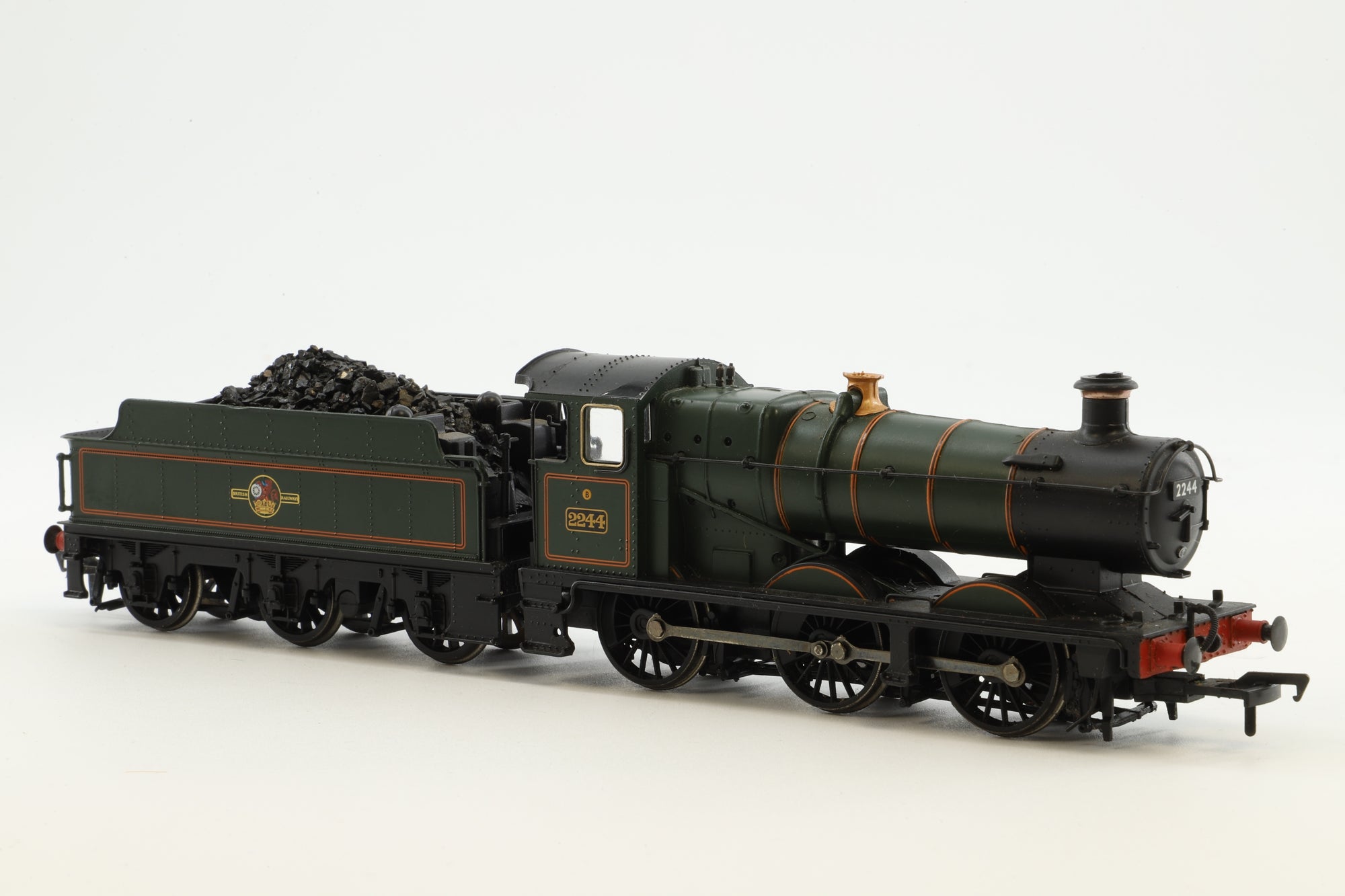 WORKSHOP Bachmann OO 32-300DC Collett Goods '2244 BR Lined Green Churchward Tender