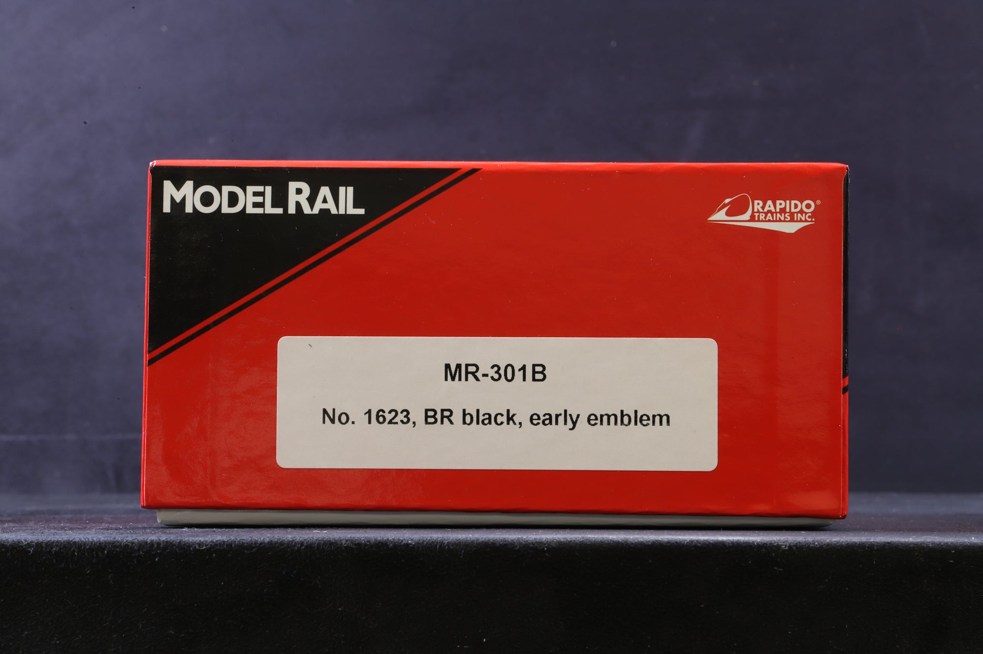 Model Rail/Rapido OO MR-301B Class 16XX No.1623 in BR Black w/ Early Crests