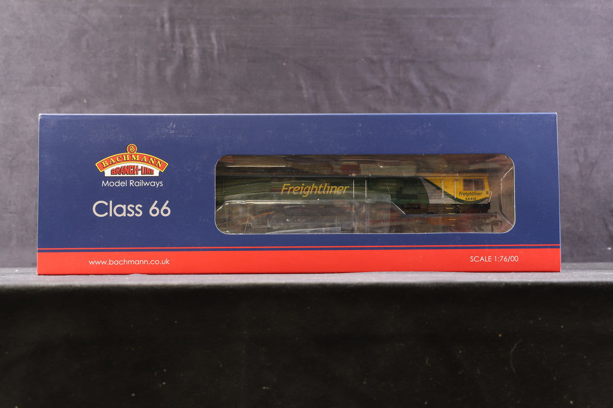 Bachmann OO 32-981 Class 66 Diesel &#39;66416&#39; Freightliner Powerhaul