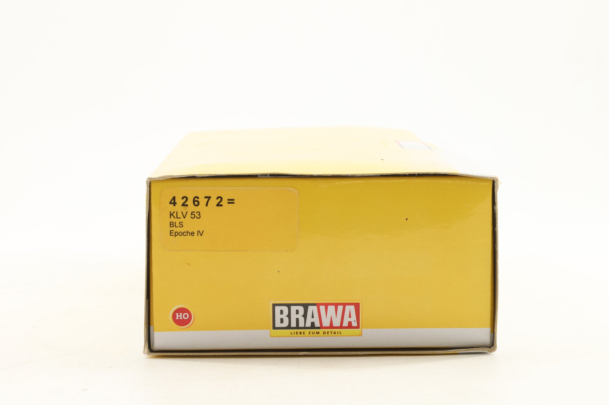Brawa HO 42672 KLV 53 Engineering Vehicle in BLS Orange