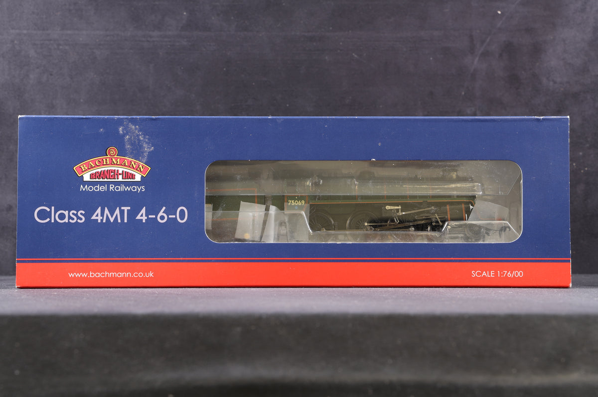 Bachmann OO 31-116 Standard Class 4MT &#39;75069&#39; BR1B Tender BR Lined Green L/Crest Preserved