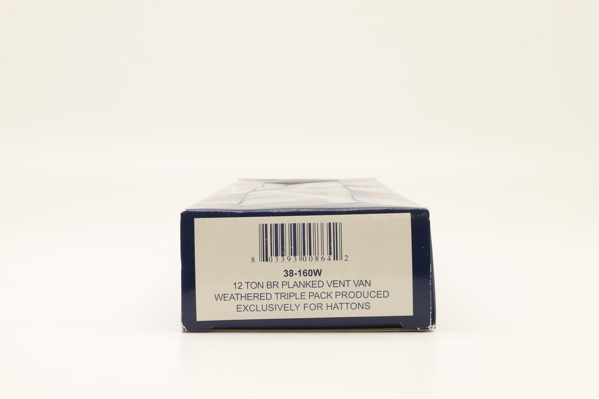 Bachmann OO 38-160W Triple Pack 12 Ton BR Planked Vent Vans Weathered Excl. Hattons