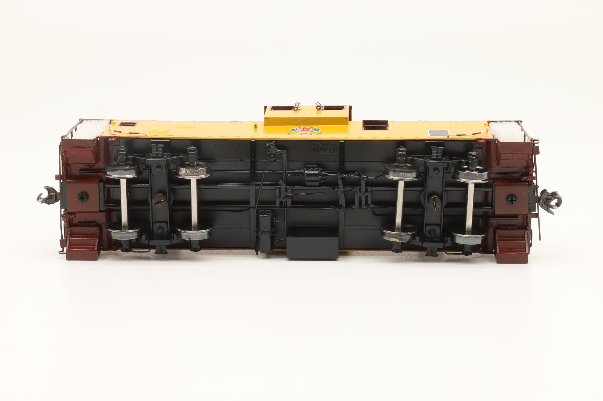 Overland Models HO Brass DM&IR Extended Vision Caboose #C217