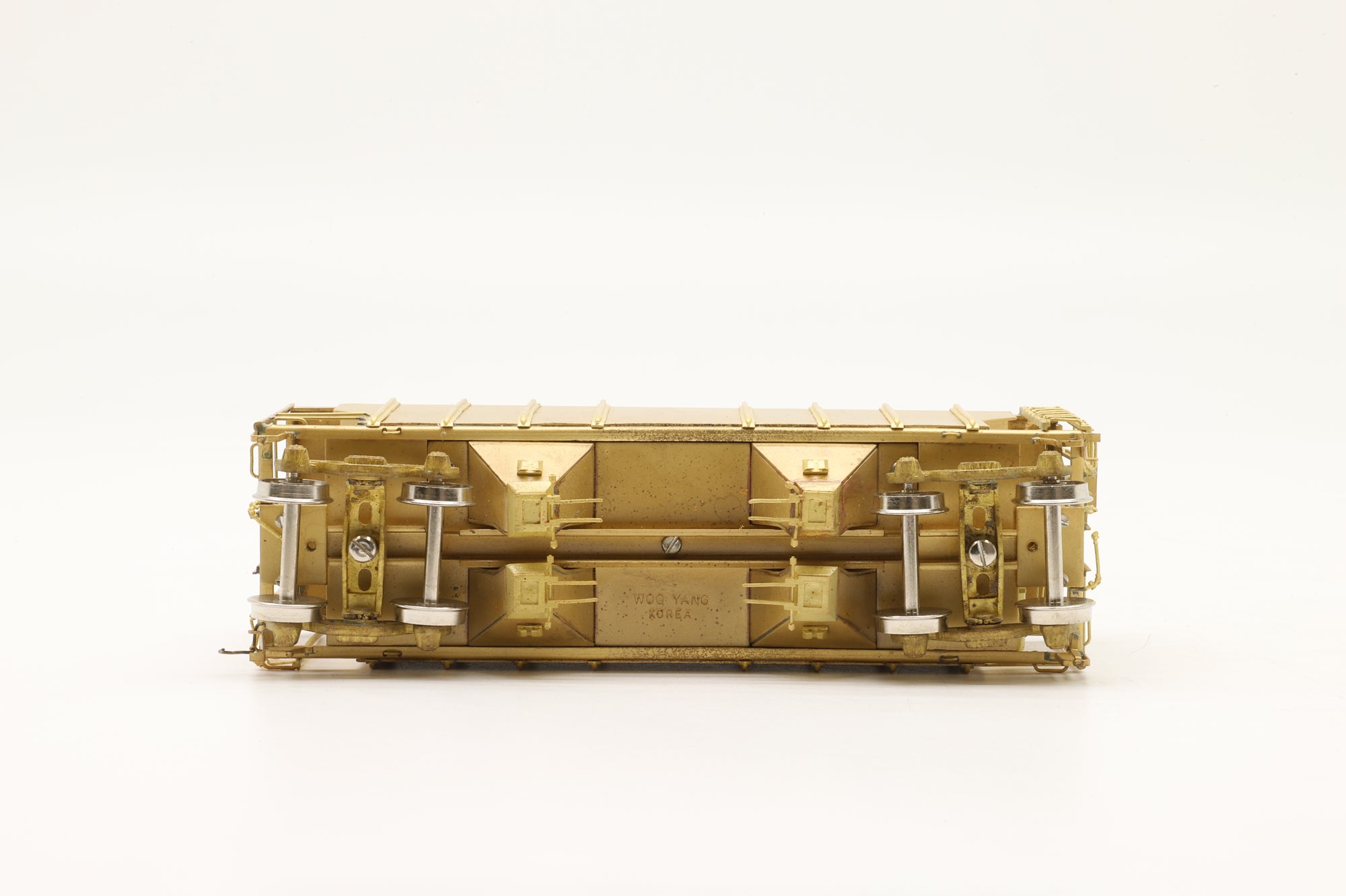 Nickel Plate Products HO Brass B&O 100T Covered Hopper Car Unpainted
