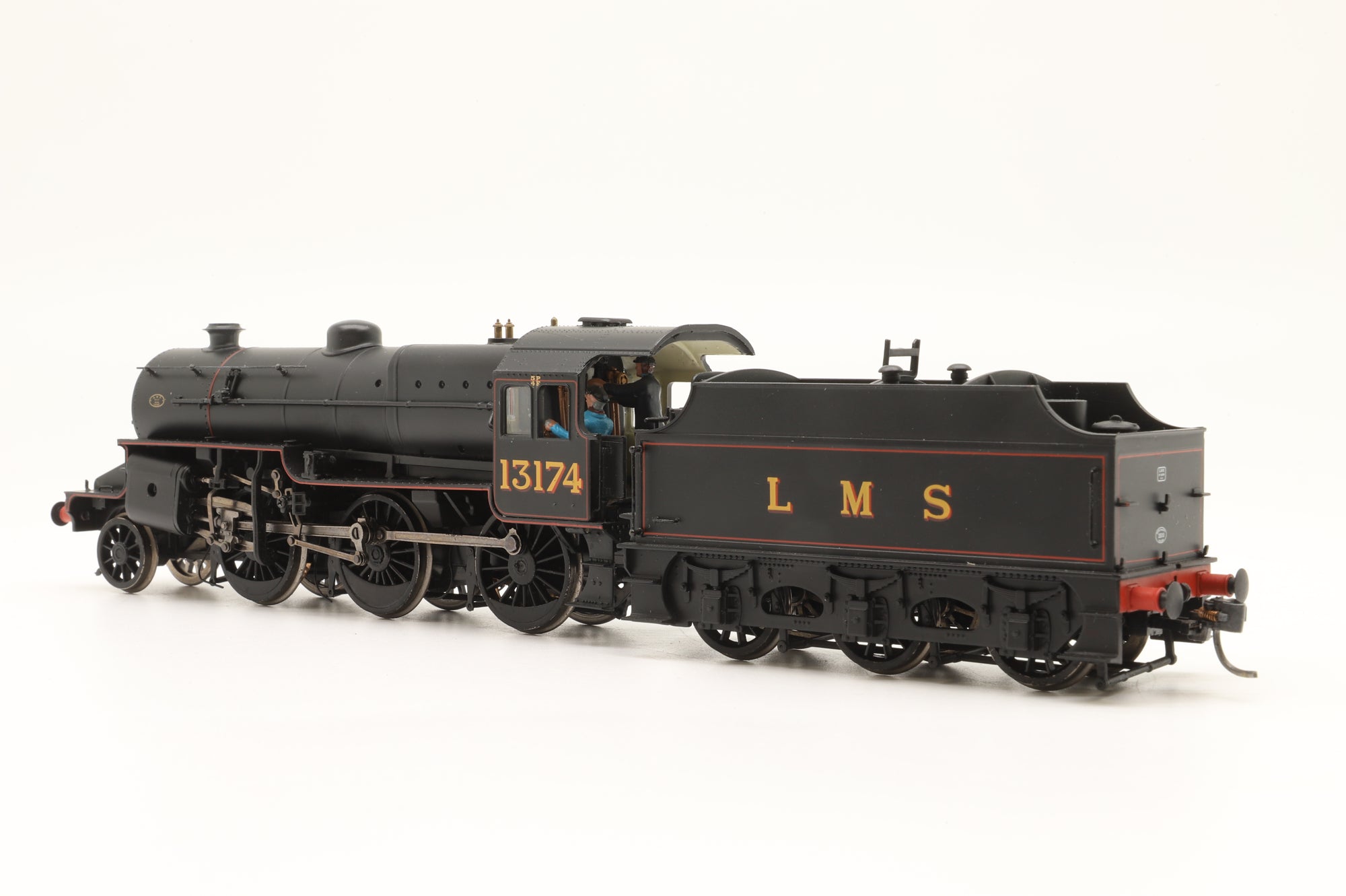 Bachmann OO 32-178A LMS Crab '13174' Lined Black, DCC Sound