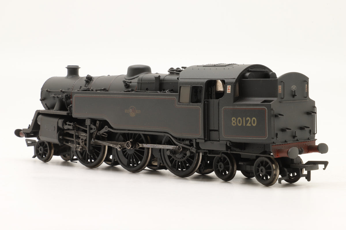 Bachmann OO 32-354A Standard Class 4MT Tank '80120' BR Lined Black