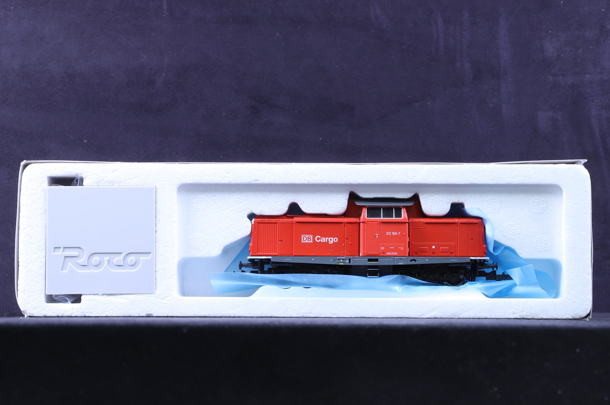 Roco HO 63980 BR212 212169-7 in DB Cargo Red