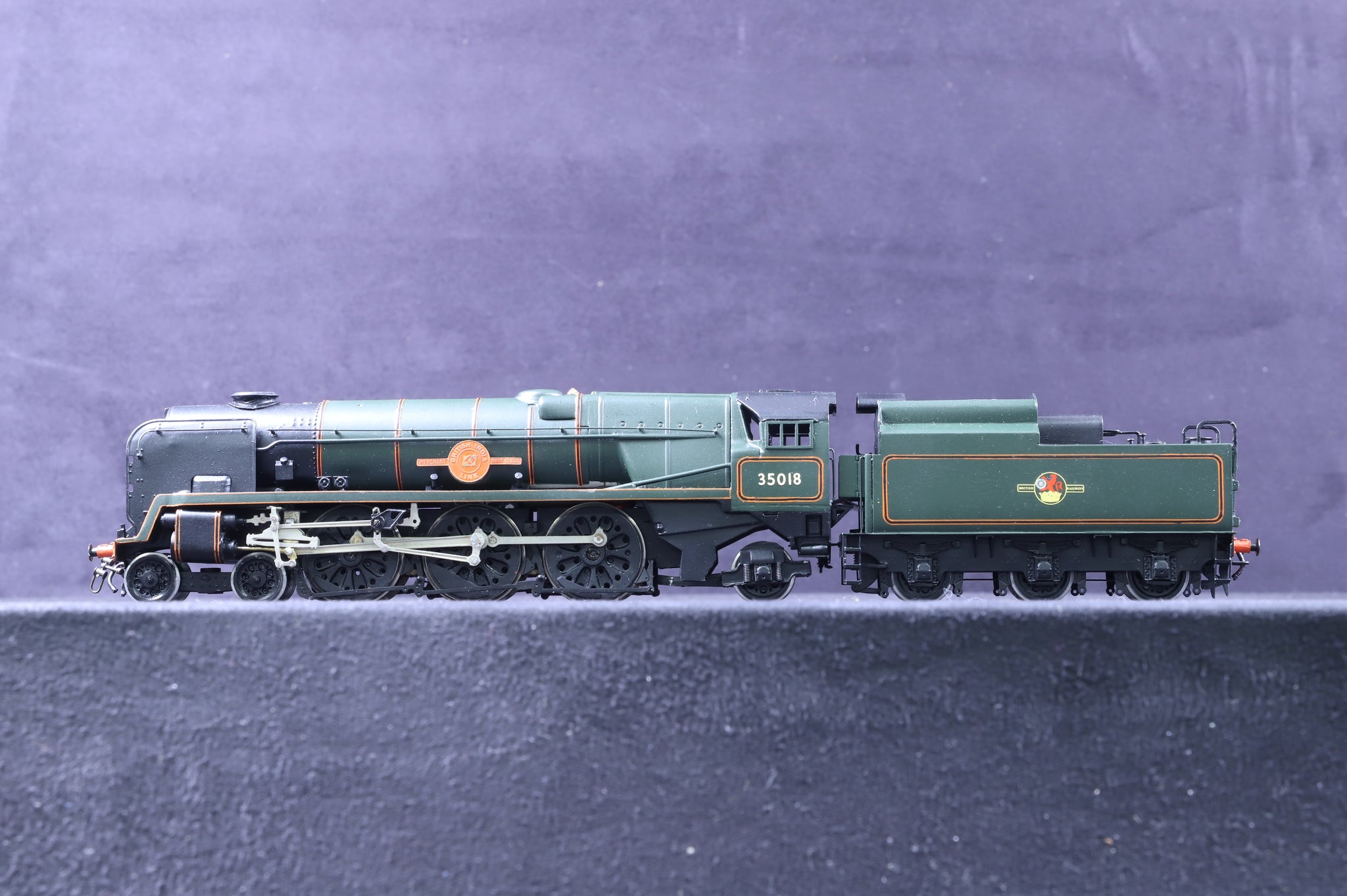 Model Loco OO Kit Built BR Rebuilt Merchant Navy Class 35018 'British ...