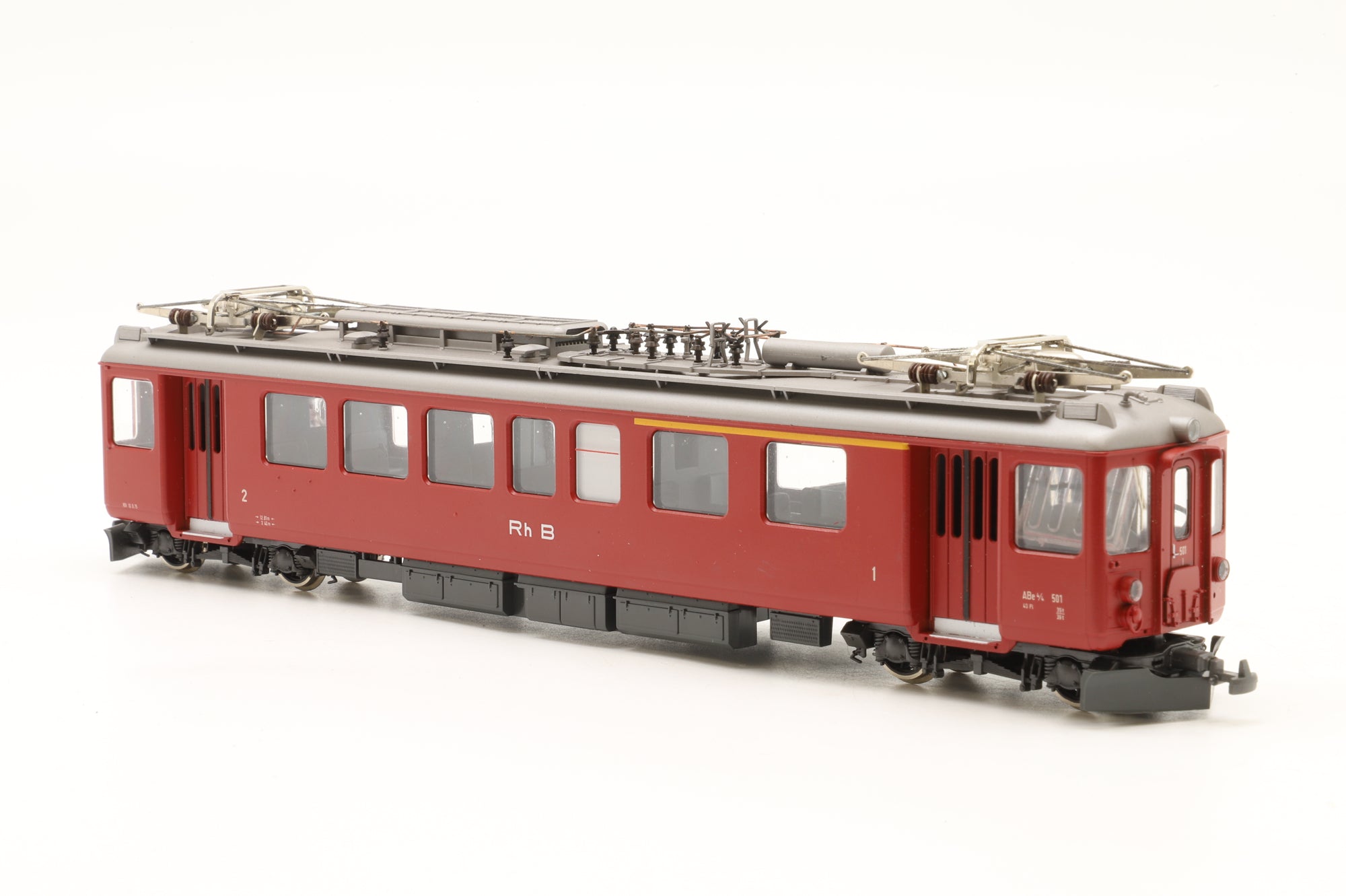 BEMO HOm ABe 4/4 #501 in RhB Red