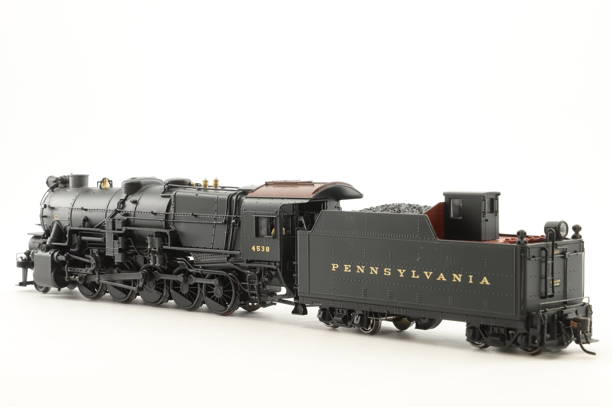 WORKSHOP Broadway Limited/PCM HO 092 I1SA 2-10-0 No.4538 in PRR Black - Non-Runner