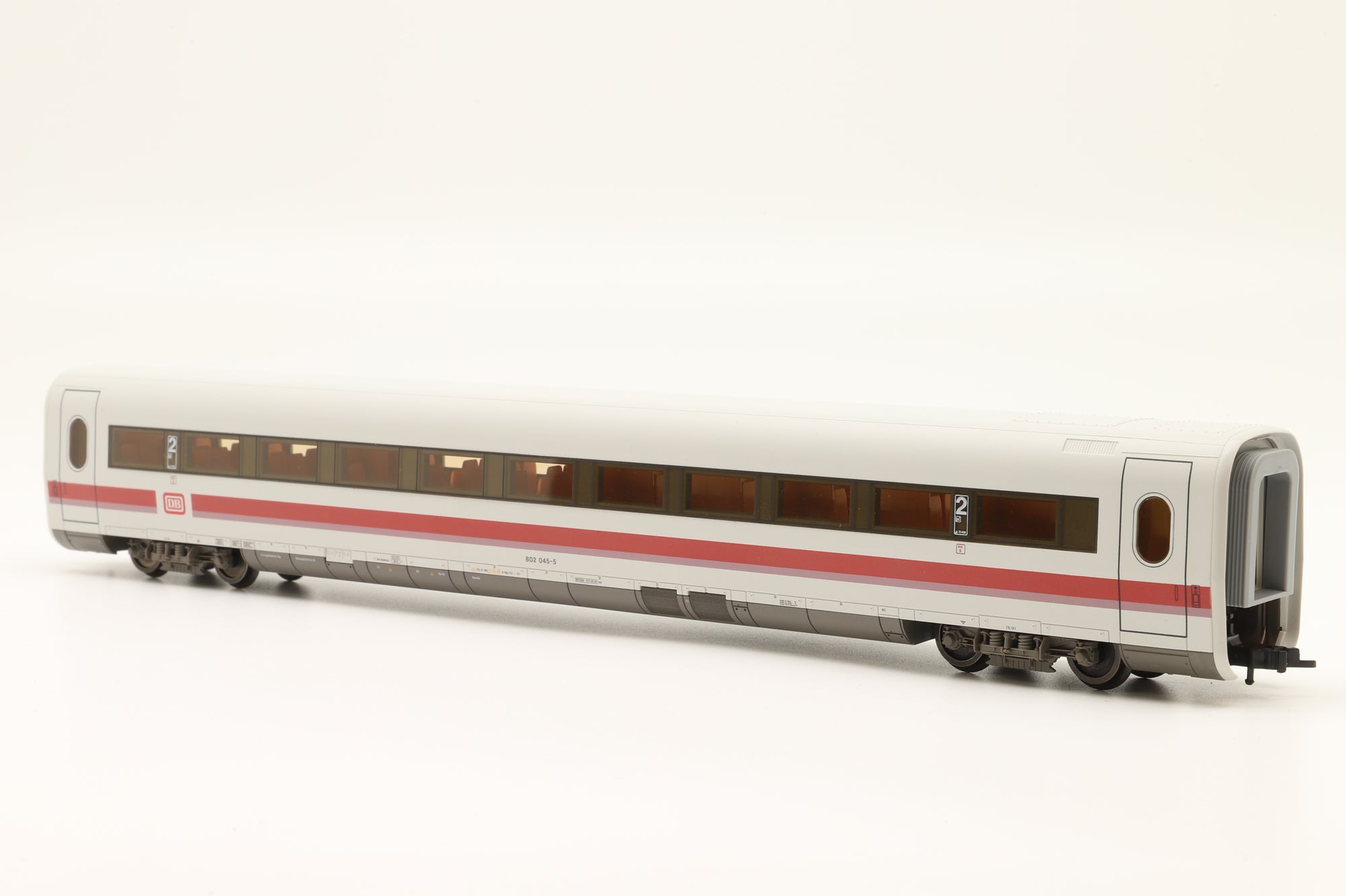 Fleischmann HO Rake Of 4 DB ICE Coaches Inc. 4447x2, 4446 & 4492