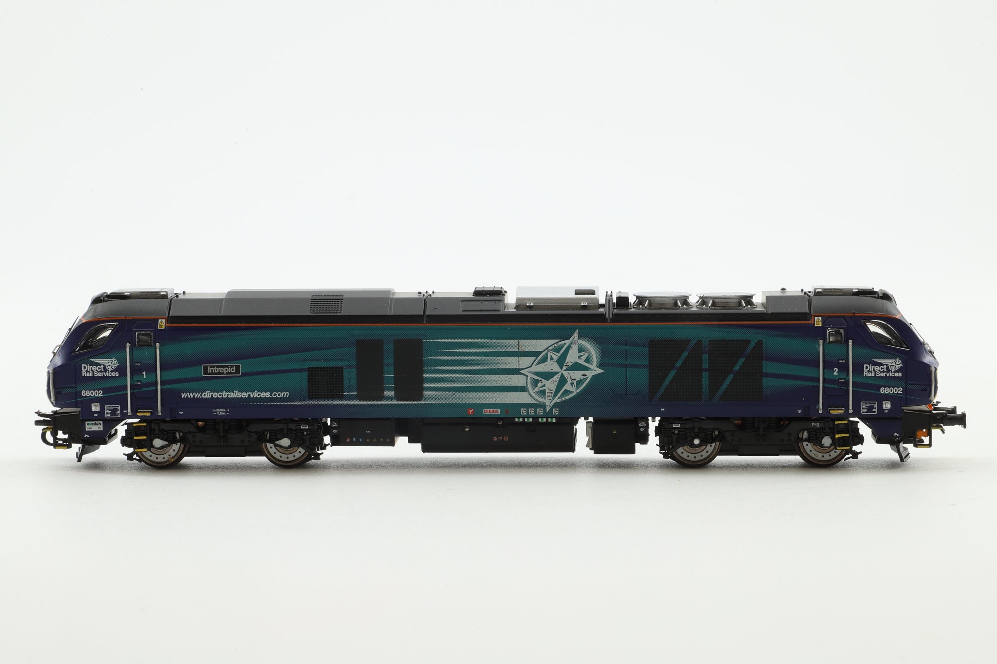 Dapol N 2D-022-001 Class 68 'Intrepid' '68002' DRS, DCC Sound