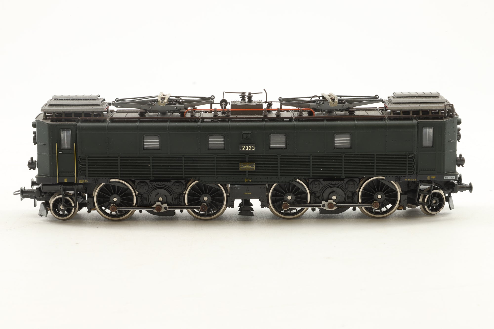 Roco HO 04191A Be 4/6 #2323 in SBB green - Clark Railworks