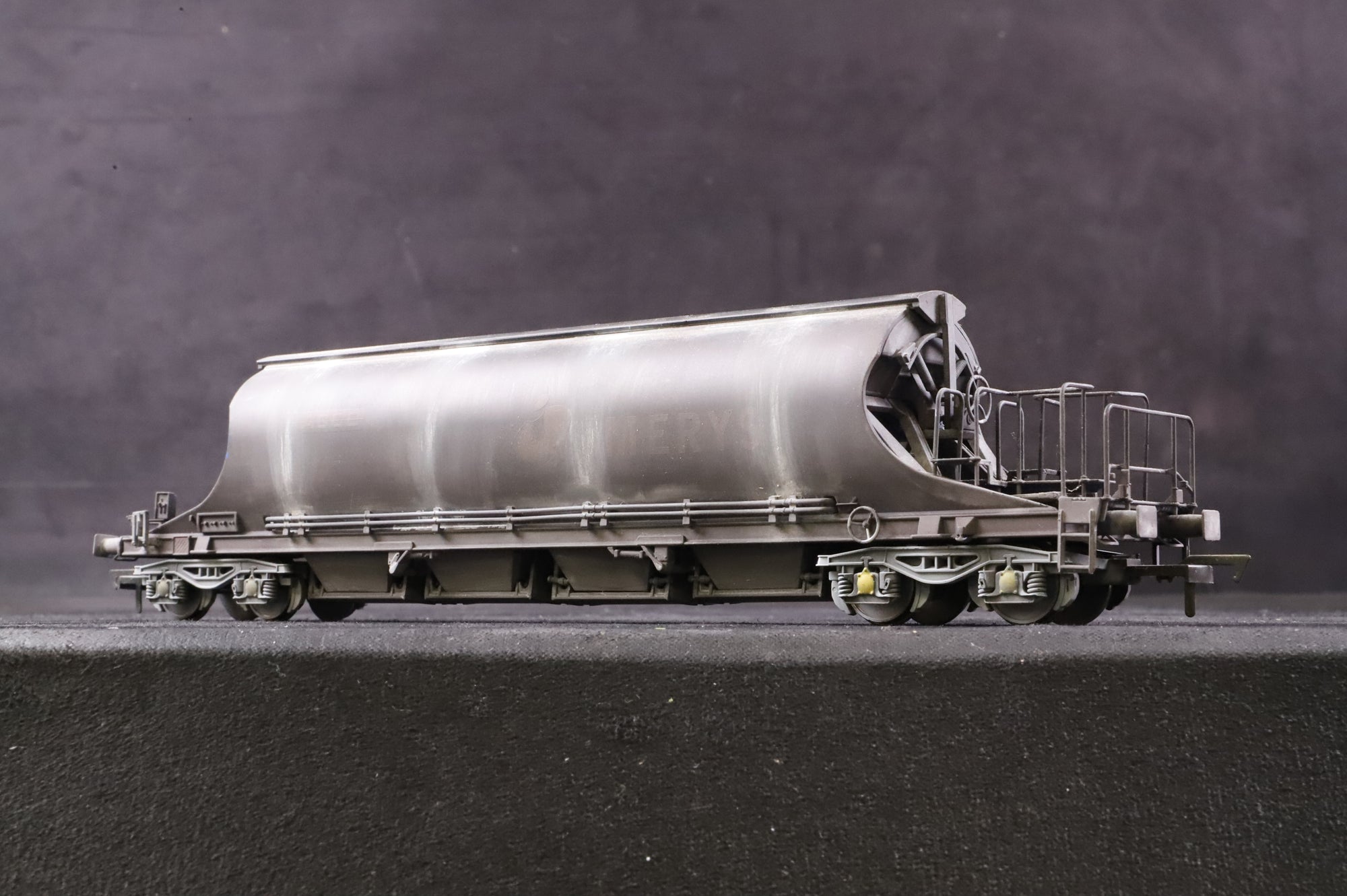 KRMC/Dapol OO SB001C/F/G/H Rake of 4 JIA Wagons in Nacco/Imerys Livery - Weathered