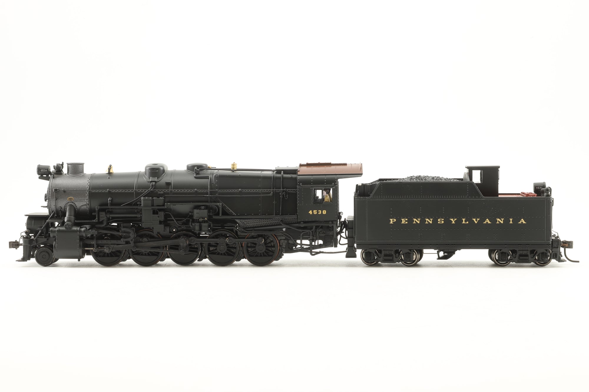 WORKSHOP Broadway Limited/PCM HO 092 I1SA 2-10-0 No.4538 in PRR Black - Non-Runner