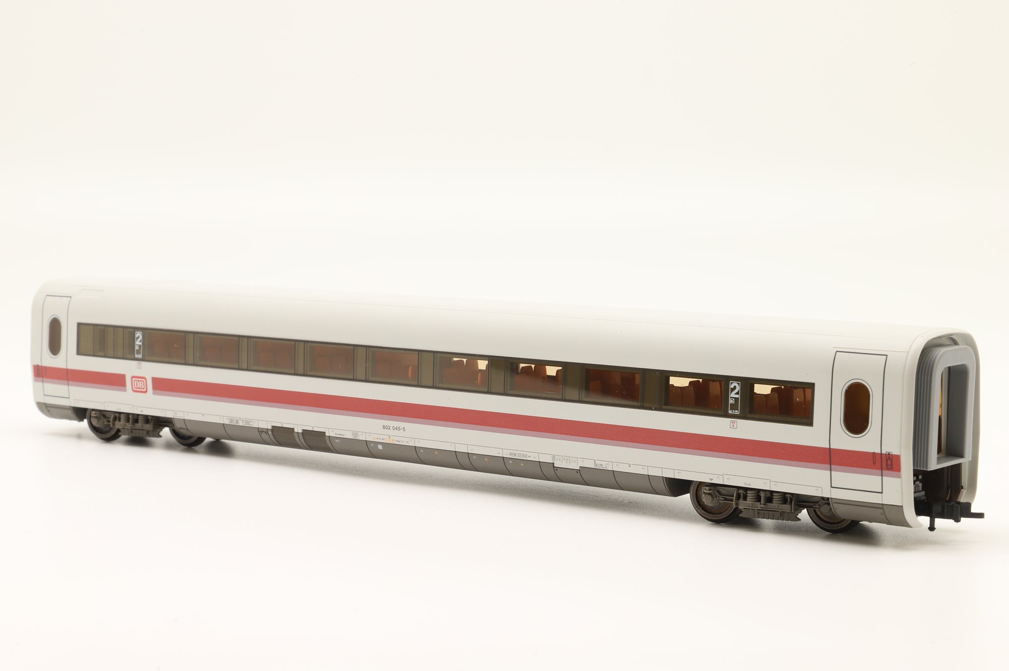 Fleischmann HO Rake Of 4 DB ICE Coaches Inc. 4447x2, 4446 & 4492