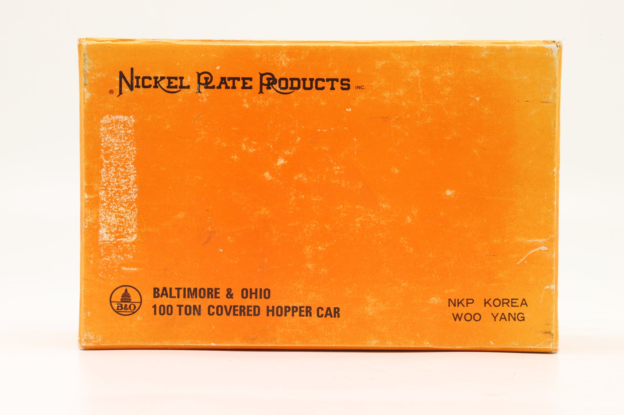 Nickel Plate Products HO Brass B&O 100T Covered Hopper Car Unpainted