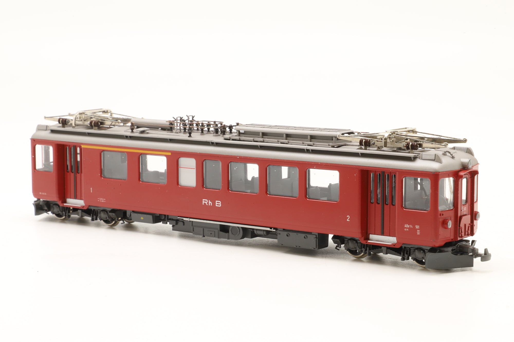 BEMO HOm ABe 4/4 #501 in RhB Red